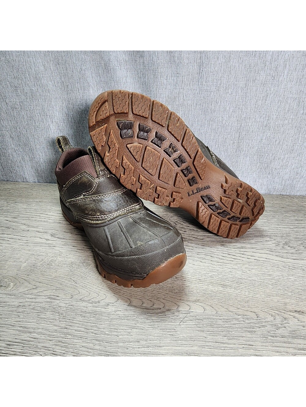Men's 8 L.L.Bean Storm Chaser 5 Slip-Ons Insulated All-Weather Perfect Tread